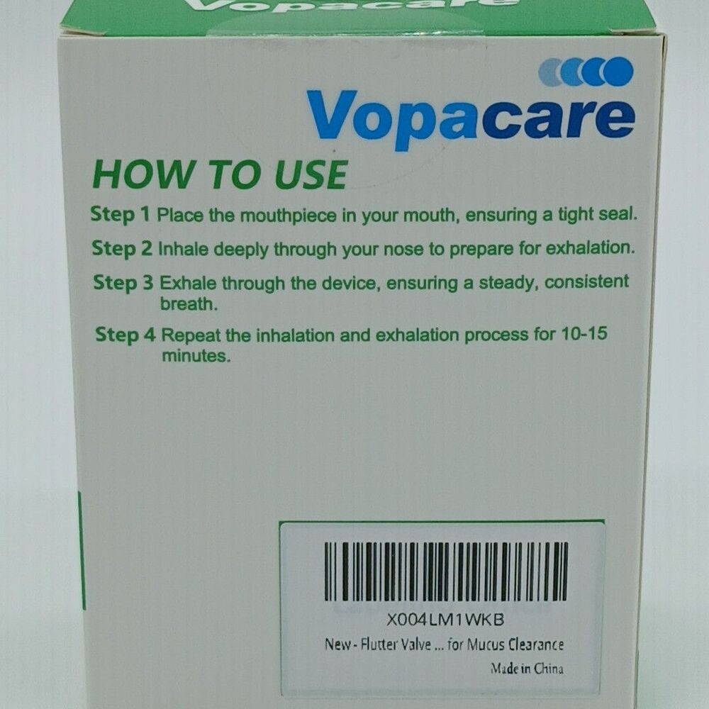 Flutter Valve Breathing Exercise Device for Lungs, Mucus Removal & Lung Stren... - Picture 6 of 11